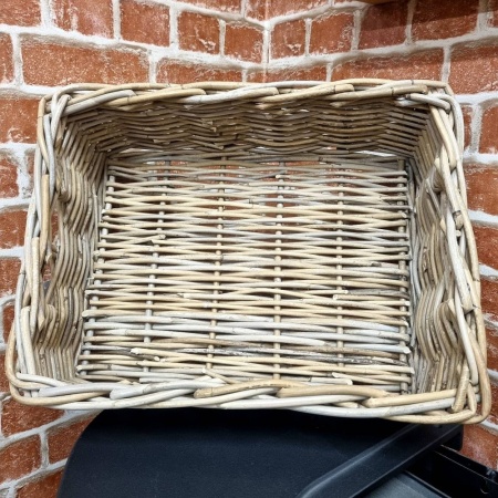 Glenweave Wicker Tray Kindling Wood Basket